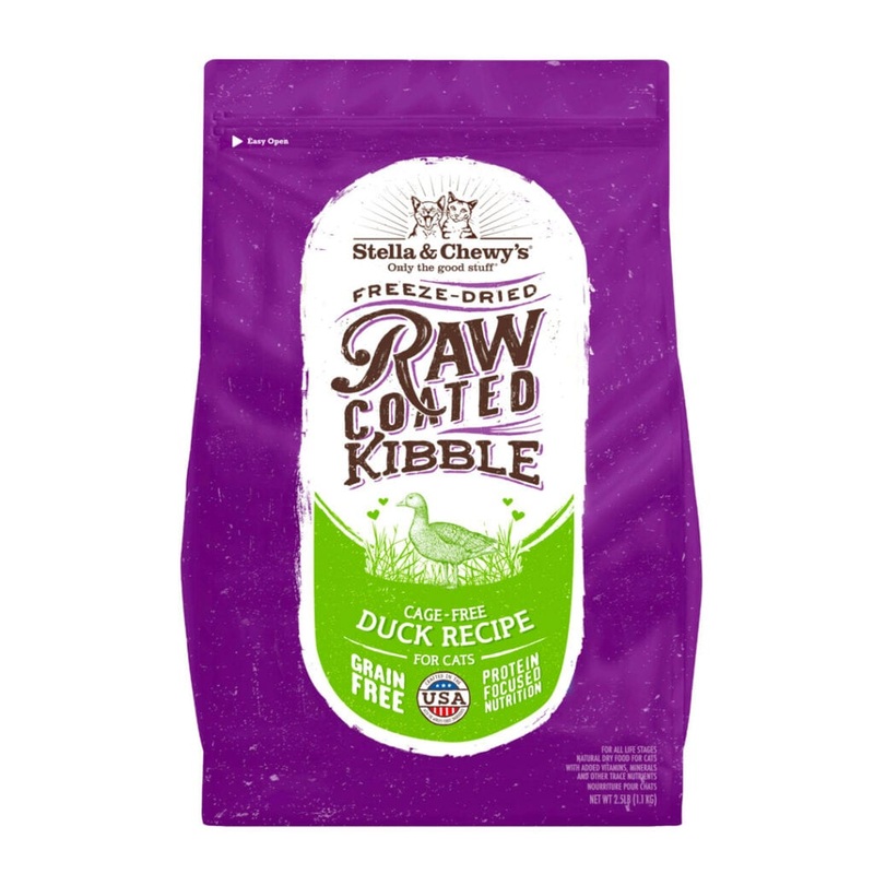 Stella and Chewy’s Raw Coated Kibble Grain Free 5lb Duck