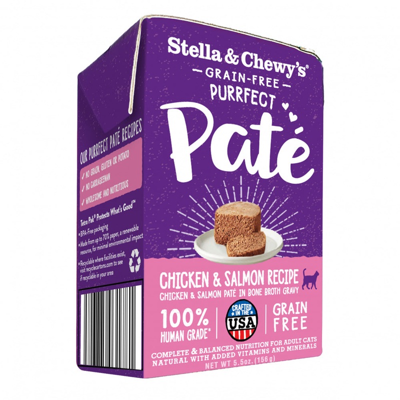 Stella & Chewy’s Purrfect Pate Chicken & Salmon Medley Recipe Wet Cat Food