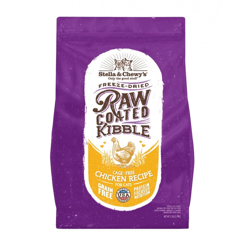 Stella & Chewy’s Raw Coated Kibble Cage Free Chicken Recipe Dry Cat Food