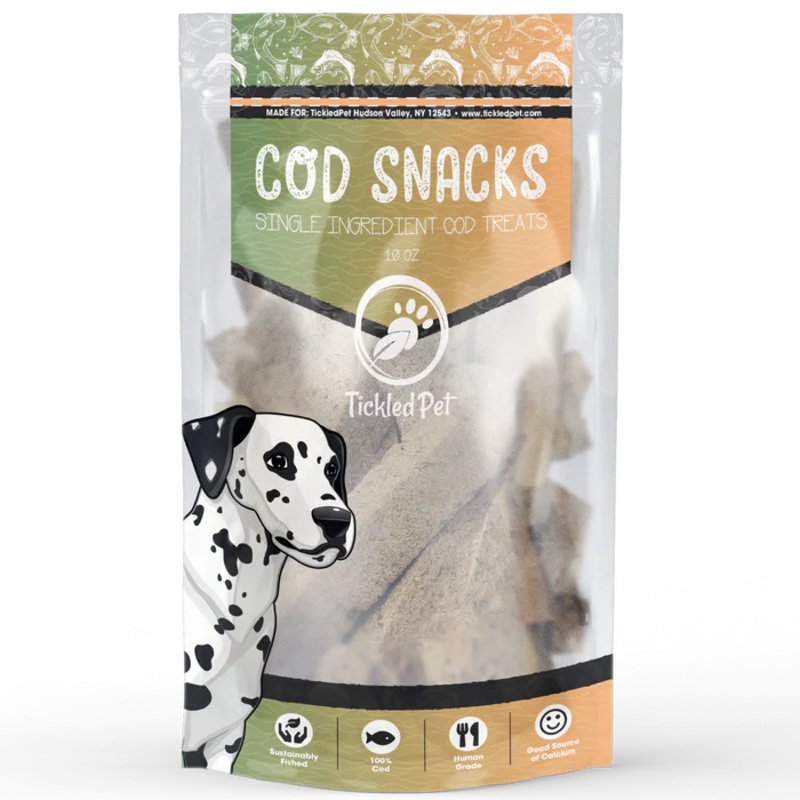 Tickled Pet Cod Snacks 10oz