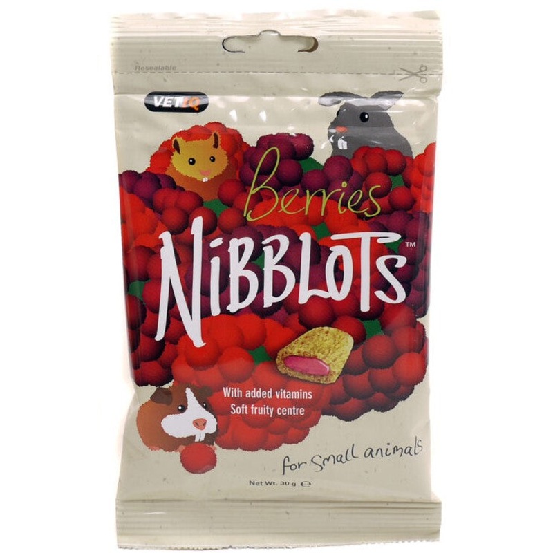 Vet Iq Small Animal Nibblots Berries 30g