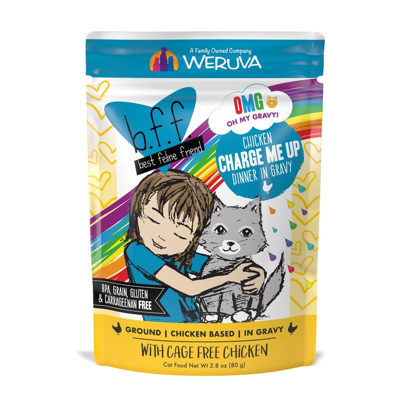 Weruva B.F.F. Oh My Gravy (OMG) Chicken Charge Me Up 2.8oz Single (2.8oz)