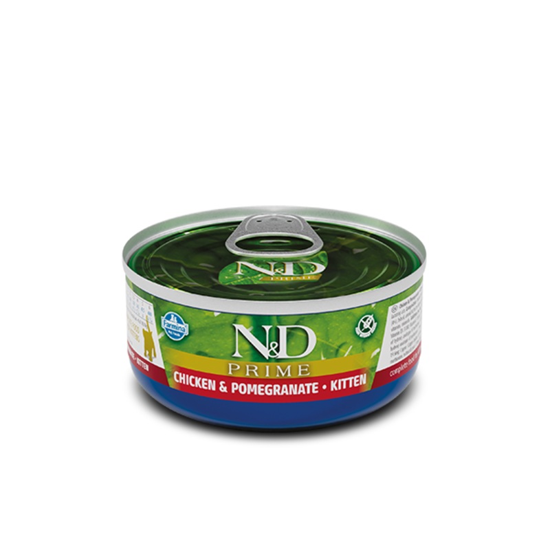 Farmina Pet Food N&D Prime Cat Chicken & Pomegranate Kitten Wet Food