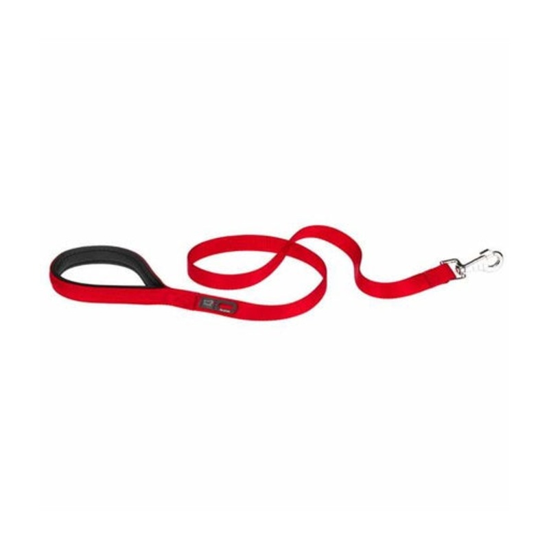 Ferplast Daytona G Nylon Dog Leash[Color – Red, Dimension – 25mm x L 120cm]