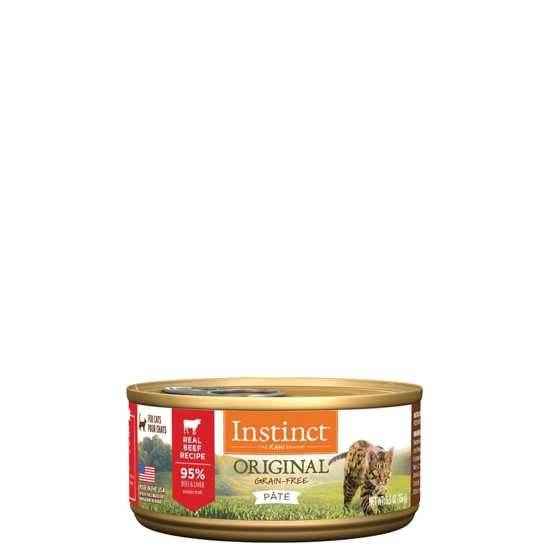 Instinct Original Canned Cat Food – Beef 5.5oz