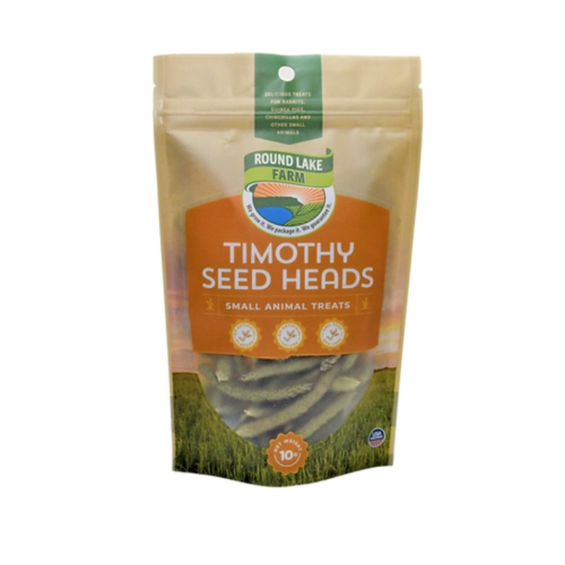 Round Lake Farms Timothy hay Heads Treats 10g