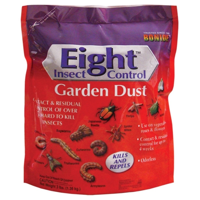 BONIDE EIGHT INSECT CONTROL GARDEN DUST 4 lbs