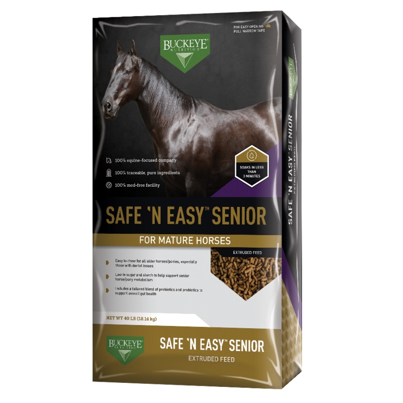 BUCKEYE Nutrition SAFE ‘N EASY Senior 40 Lbs