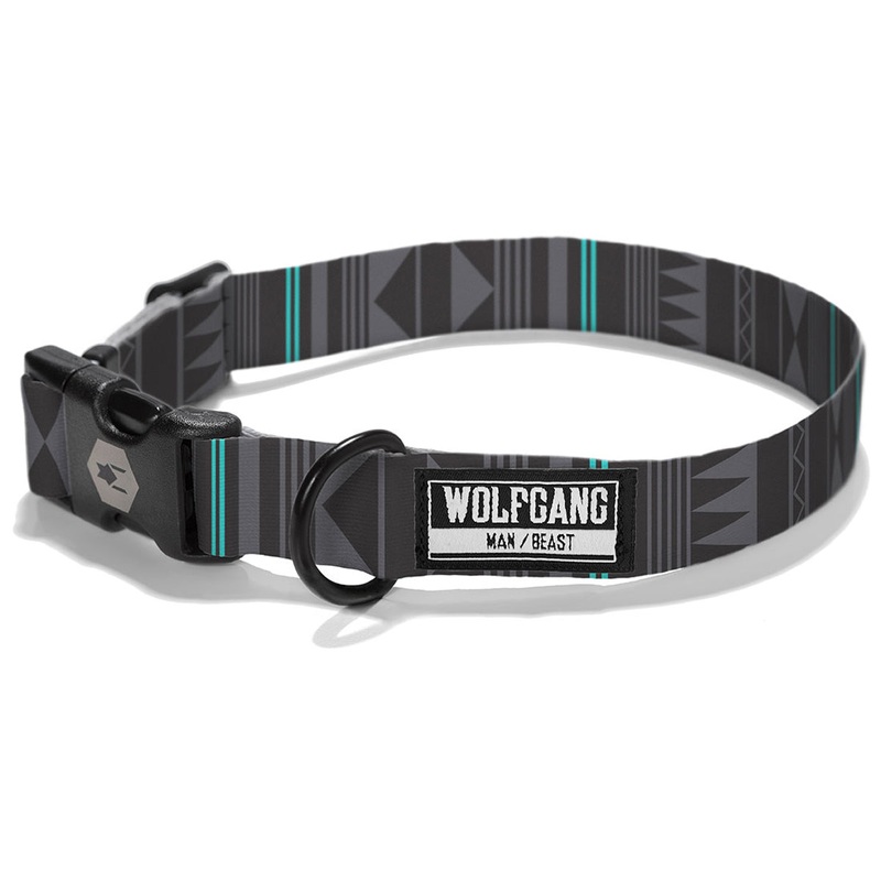 Coastal Drop Wolfgang Venture NightOwl Medium Dog Collar 12-18″