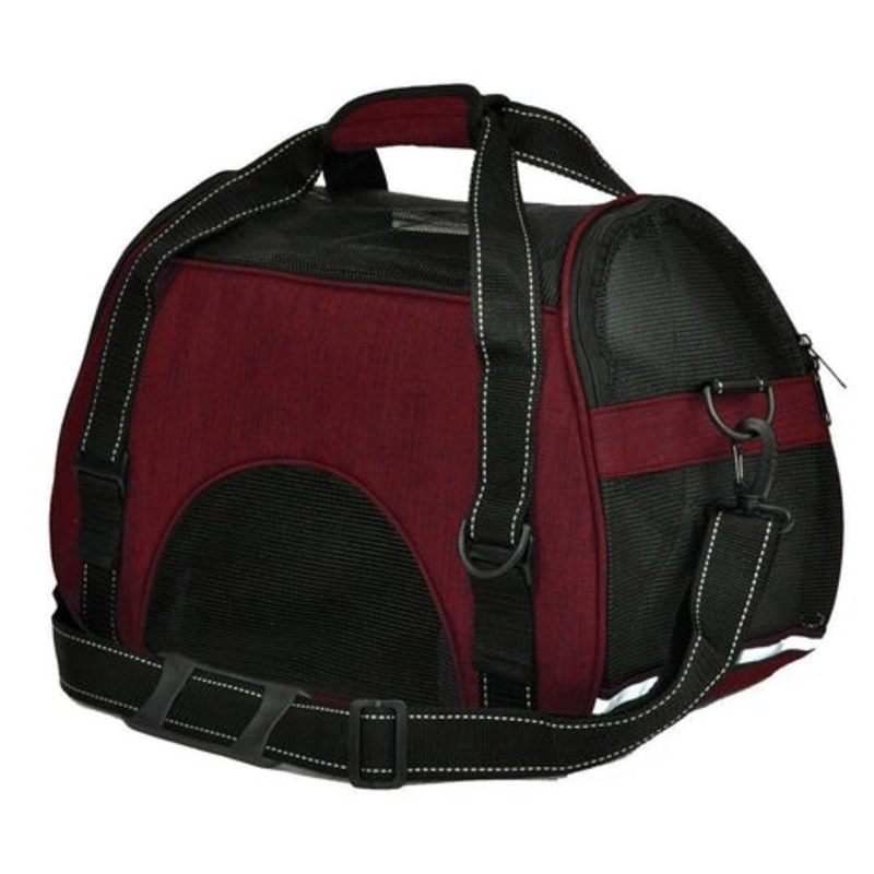Dogline Pet Carrier Bag Red L 22″ x W 10″ x H 14″
