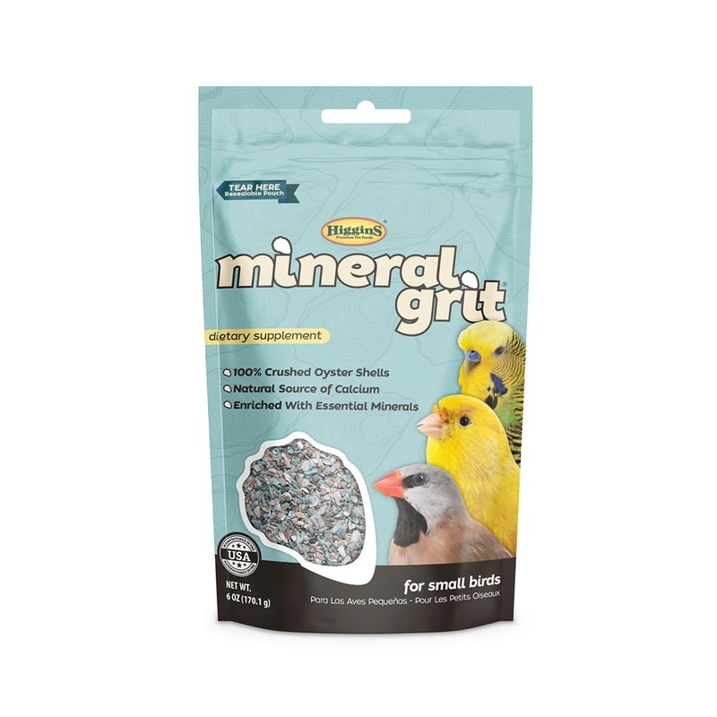 Higgins Premium Foods Mineral Grit Dietary Supplement for Small Birds 6 oz
