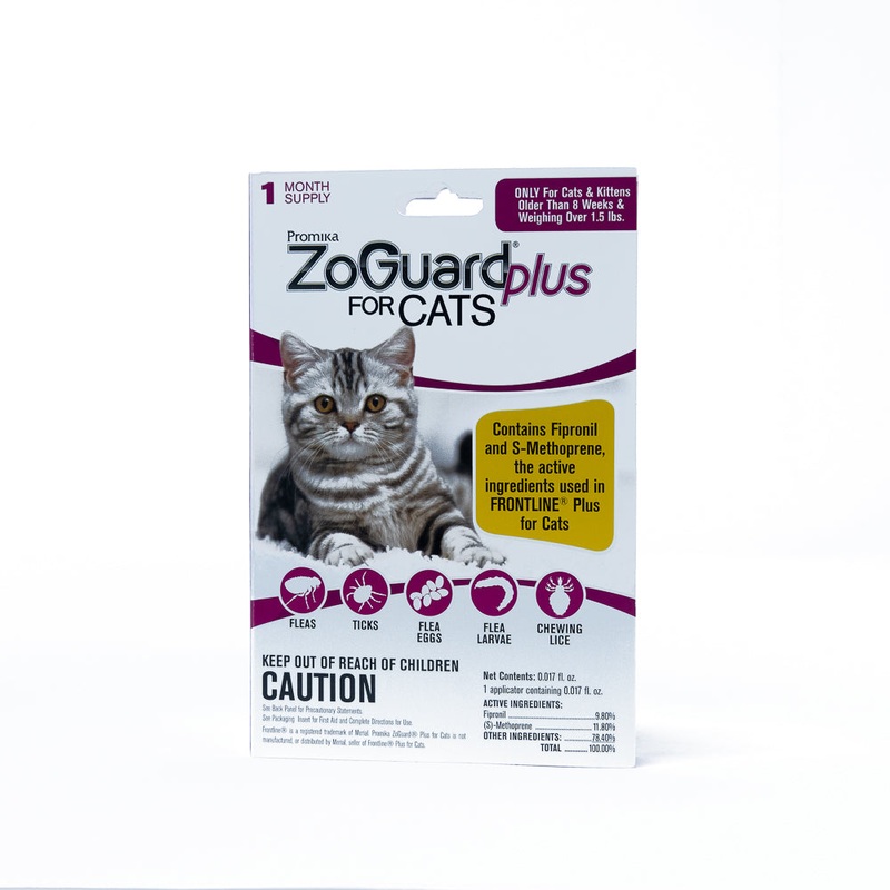 ZoGuard Plus for Cats 1.5lb&Up 1 Pack 1 pack