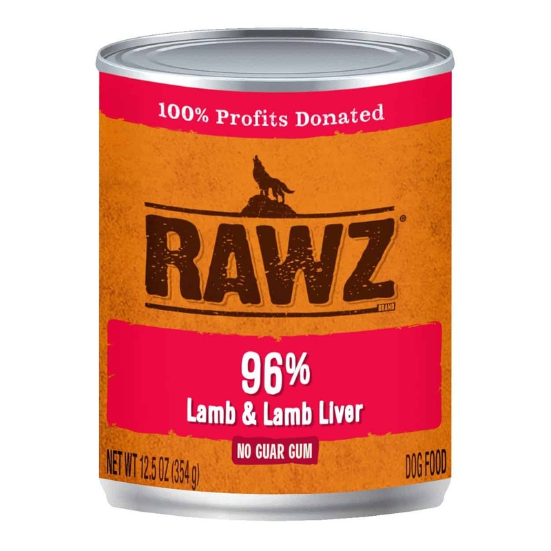 96% Lamb & Lamb Liver Pt Canned Dog Food 12.5 oz.