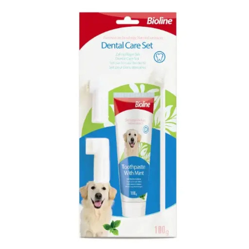 Bioline Dental Care Set[Weight – 100g, Flavor – Mint]