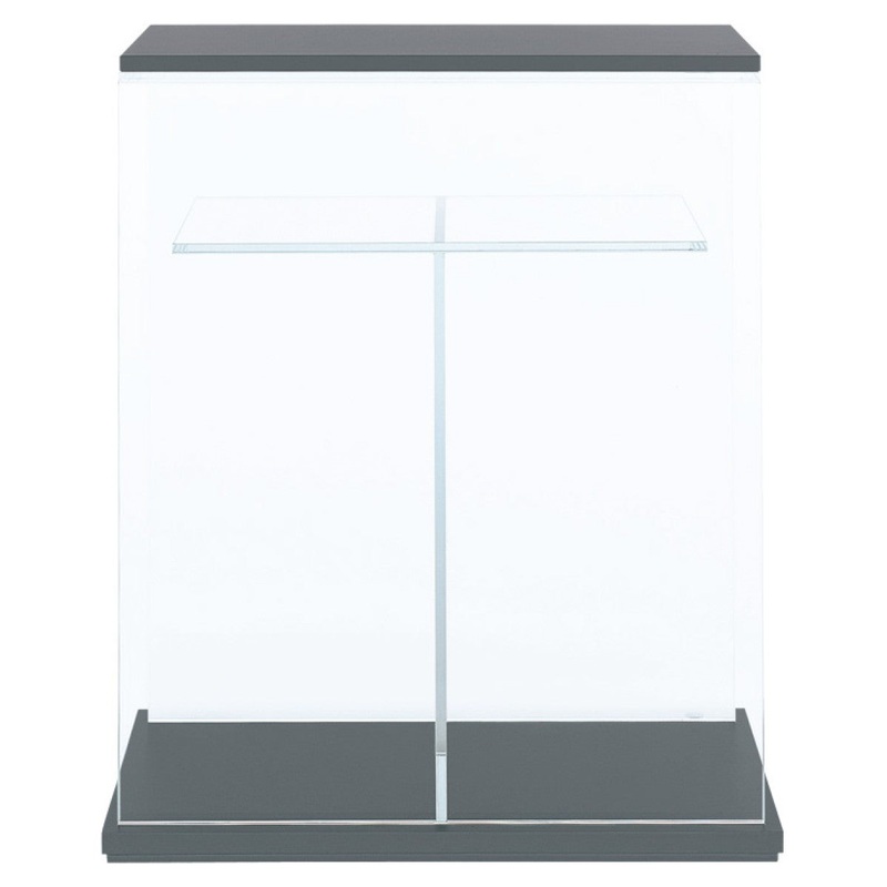 Cube Cabinet Clear W45xD27 (W45xD27xH70cm)
