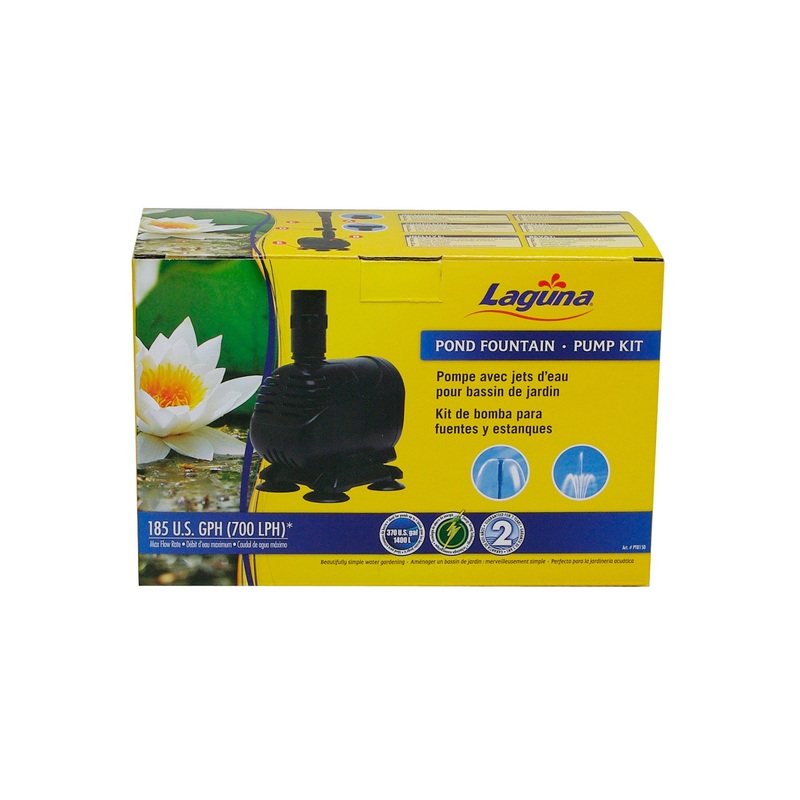 Laguna Pond Fountain Pump Kit – 185 gph