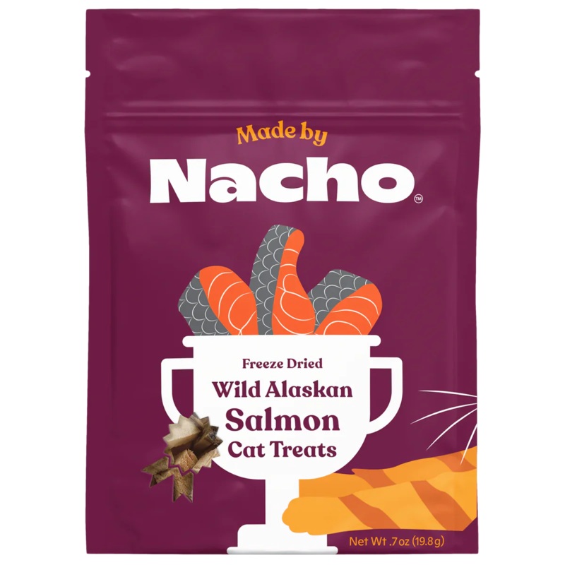 Made By Nacho Freeze-Dried Wild Alaskan Salmon Cat Treats (.7 oz)