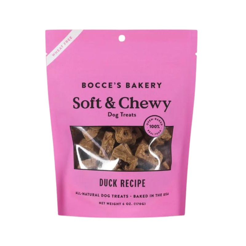 Bocce’s Bakery Duck Soft & Chewy Treats for Dogs 6oz