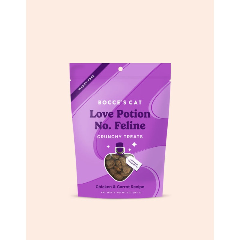 Bocce’s Bakery Love Potion No. Feline Crunchy Cat Treats 2 oz