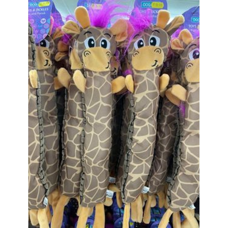 Dog & Co Giraffe Toy With 3 Squeakers 55cm