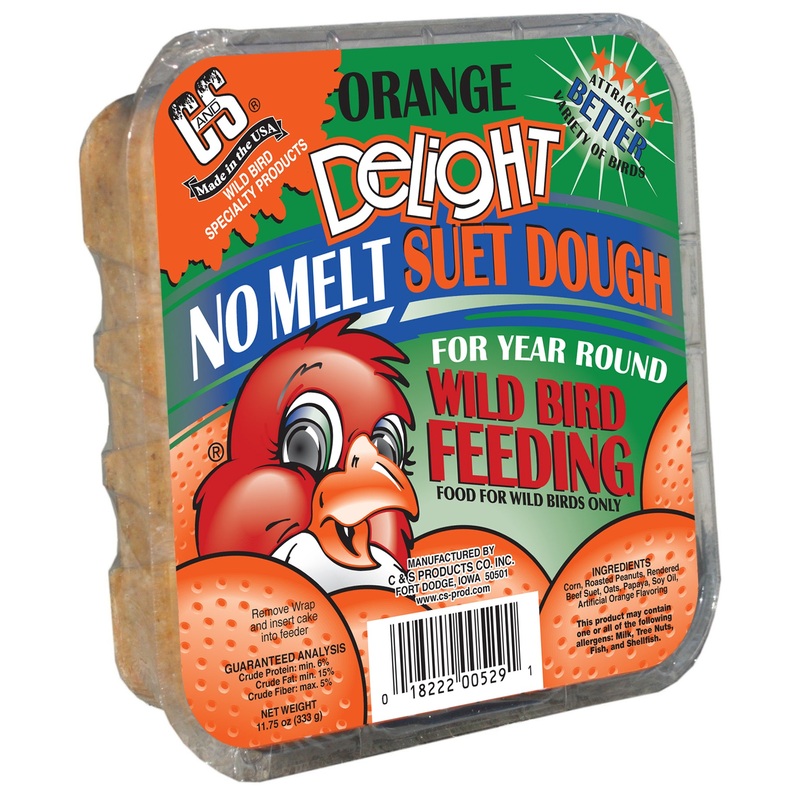 Orange Delight No Melt Wild Bird Suet Dough