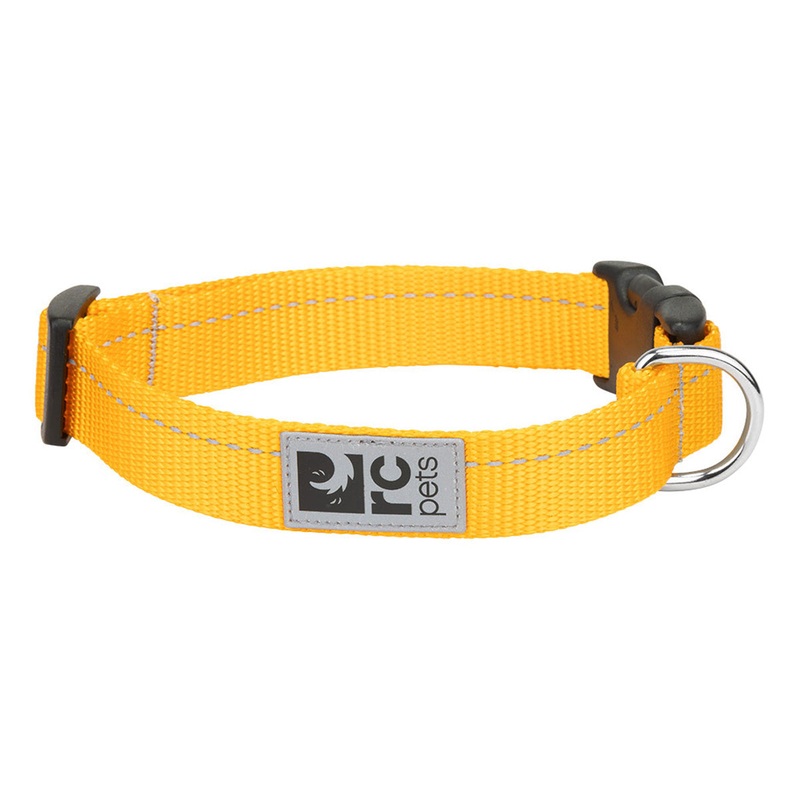 RC Pets Primary Clip Collar Marigold XSmall 5/8″ Width
