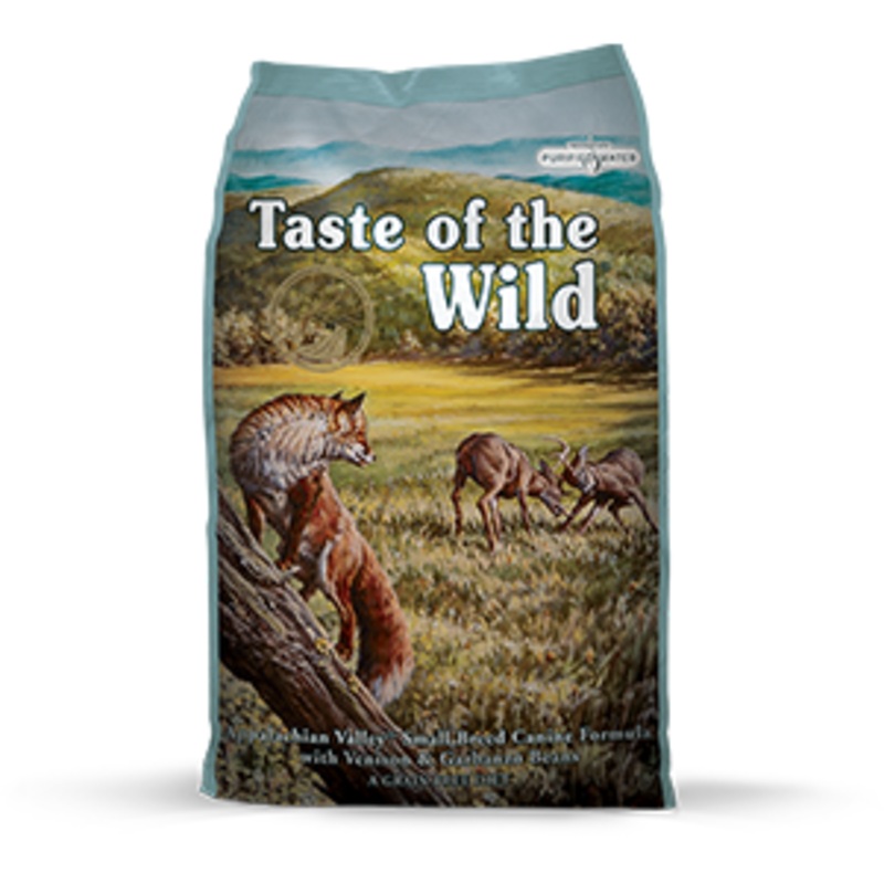 Taste of the Wild – Appalachian Valley Small Breed Canine Formula with Venison & Garbanzo Beans 5 lb.