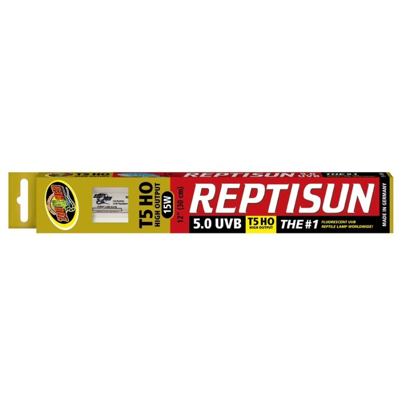 Zoo Med ReptiSun 5.0 UVB T5 HO High Output Linear Lamp 12 Inches