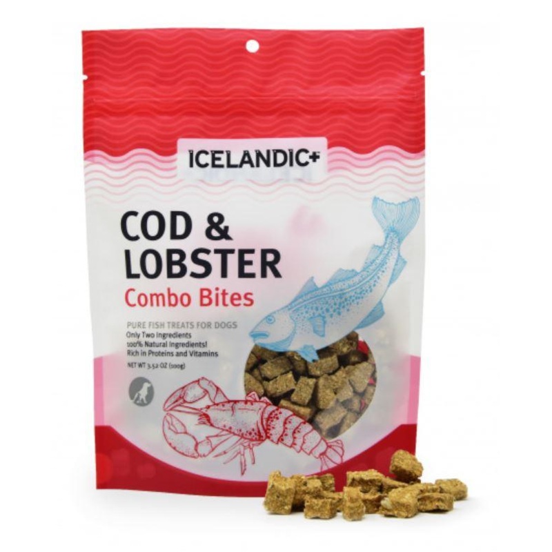 Icelandic+ Cod & Lobster Combo Bites Fish Dog Treats