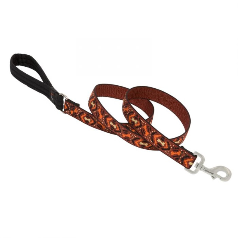 Lupine Pet Original Designs Dog Leash Aspen Glow, 1/2″ X 6′
