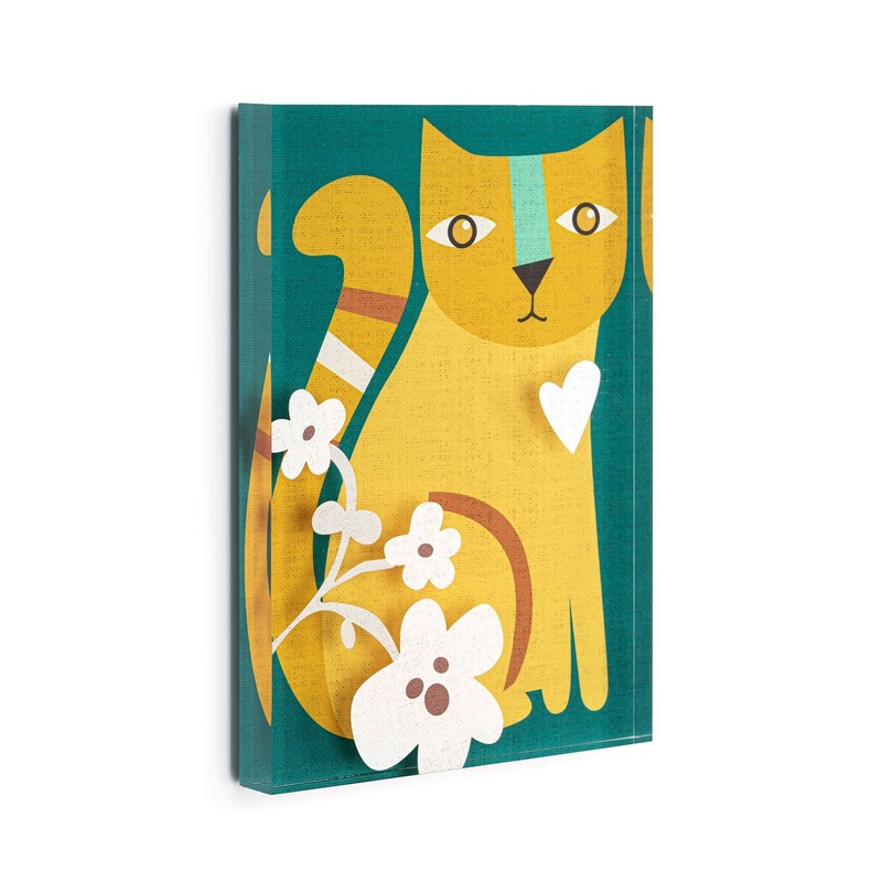 Purfect Together Tile Acrylic Wall Art – 5x7in