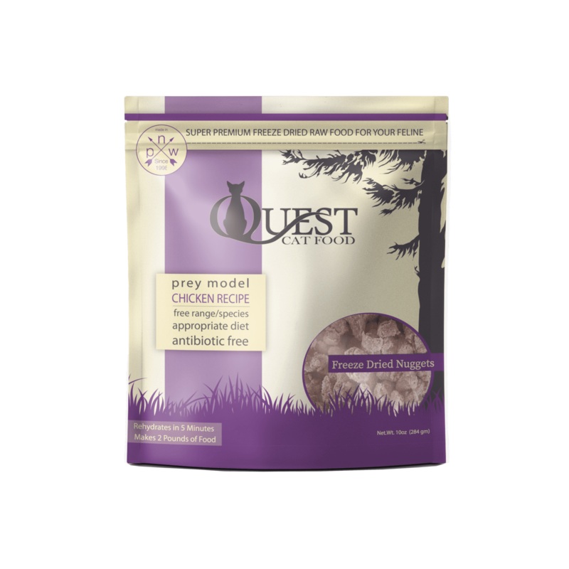 Steve’s Real Food Quest Freeze Dried Cat Food 10oz Chicken