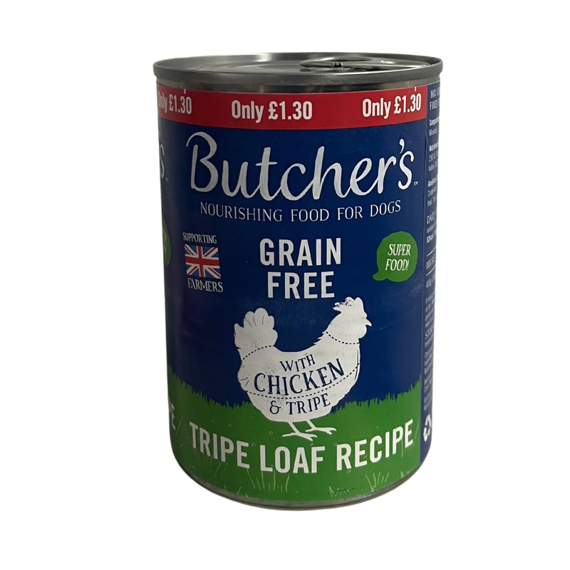 Butcher’s Grain free with Chicken & Tripe 400g