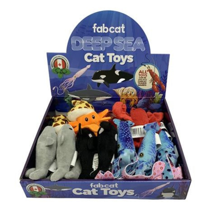 Fab Cat Deep Sea Catnip Toy Asst