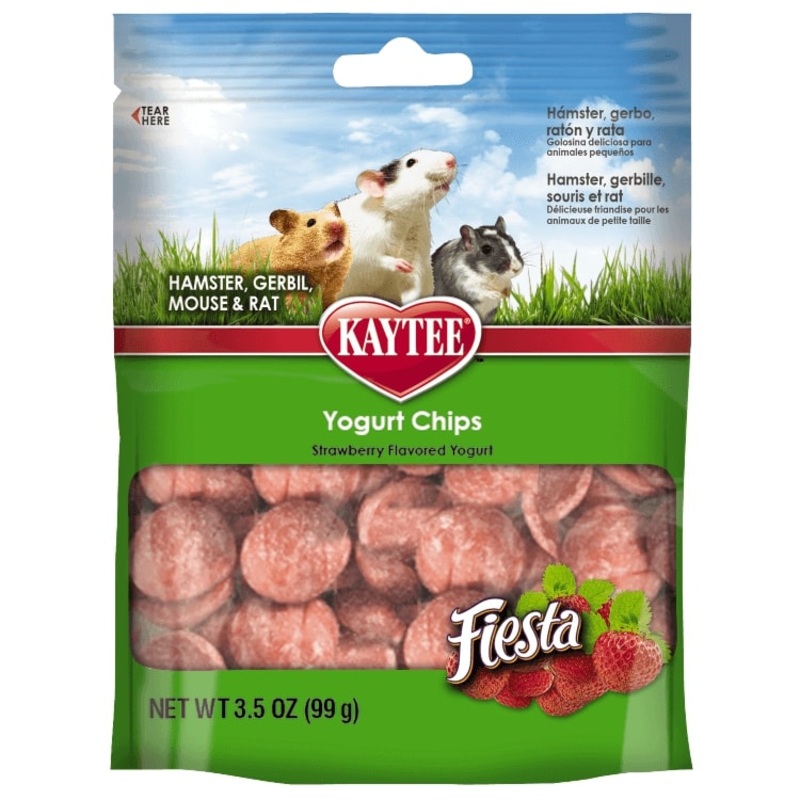 Kaytee Yogurt Chips – Strawberry Flavoured Yogurt Treats
