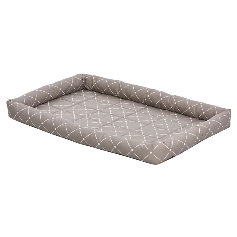 Midwest Quiet Time Couture Mushroom Ashton Bolster Bed 24″