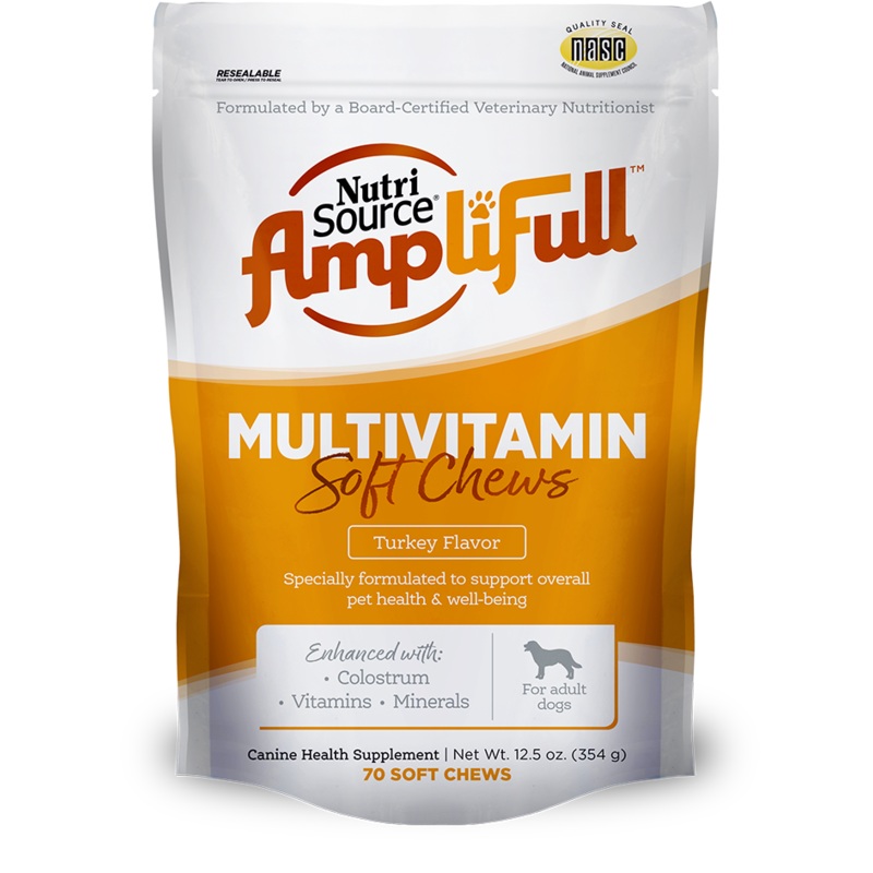 NutriSource Soft Chew Multivitamin Canine Health Supplements 12.5 oz