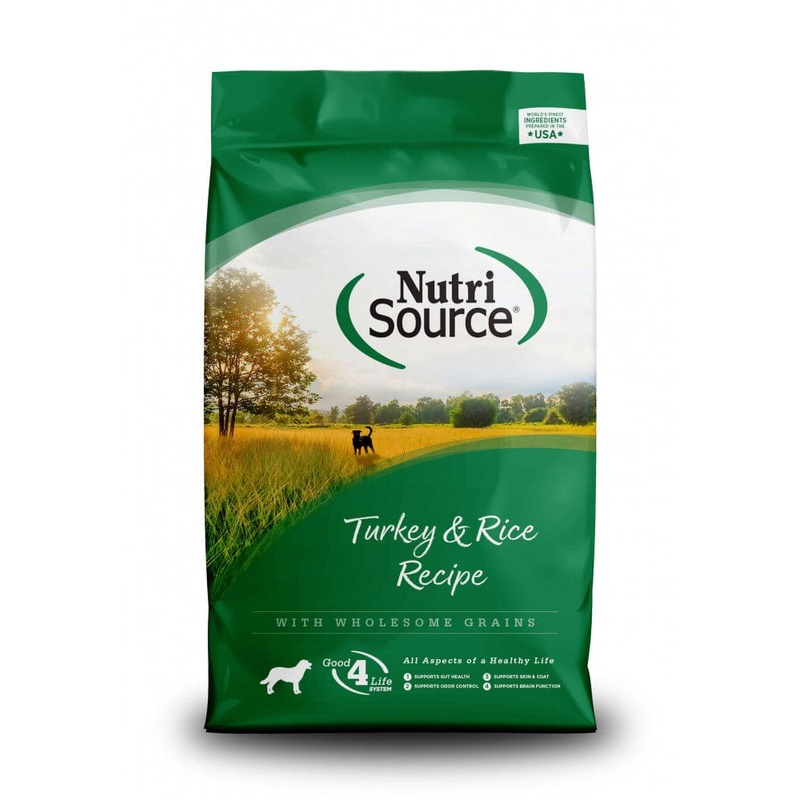 NutriSource Turkey & Rice Recipe Dry Dog Food 4 lb