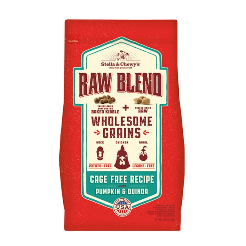 Raw Coated Kibble with Wholesome Grains Cage Free Recipe Dry Dog Food 22-lb