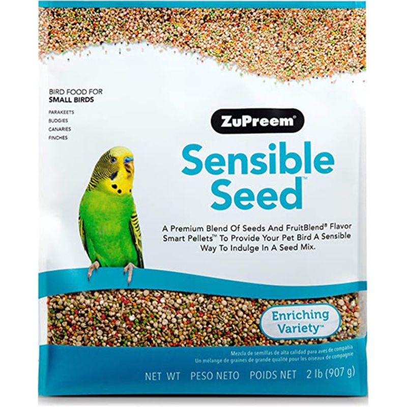 Sensible Seed Blend of Seeds & Pellets Small Bird Food 2 Pounds
