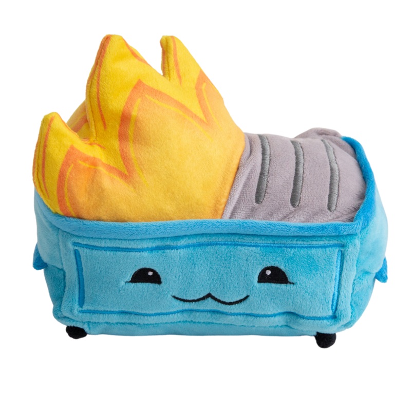 Snugarooz Dumpster Fire Plush Dog Toy