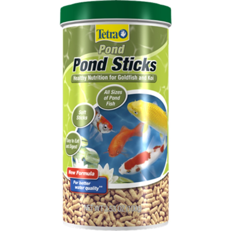 Tetra Pond Sticks Healthy Nutrition for Goldfish & Koi 3.53 oz