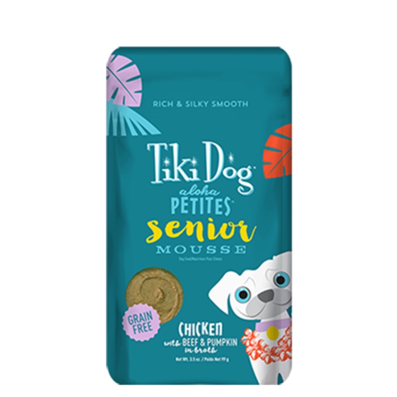 Tiki Pet Dog Aloha Mousse Senior 3.5oz*