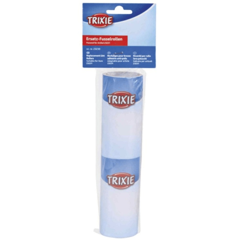 Trixie – Replacement Lint Rollers, 2 rolls of 60 sheets