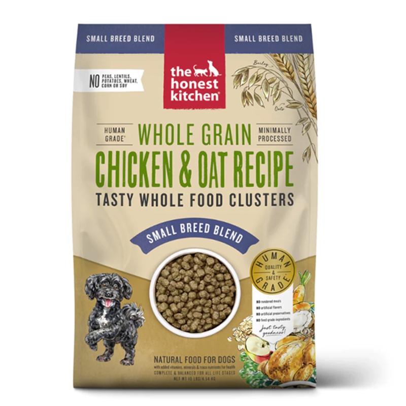 Whole Grain Chicken & Oat Recipe Whole Food Clusters Small Breed Blend Dry Dog Food 1 Pound