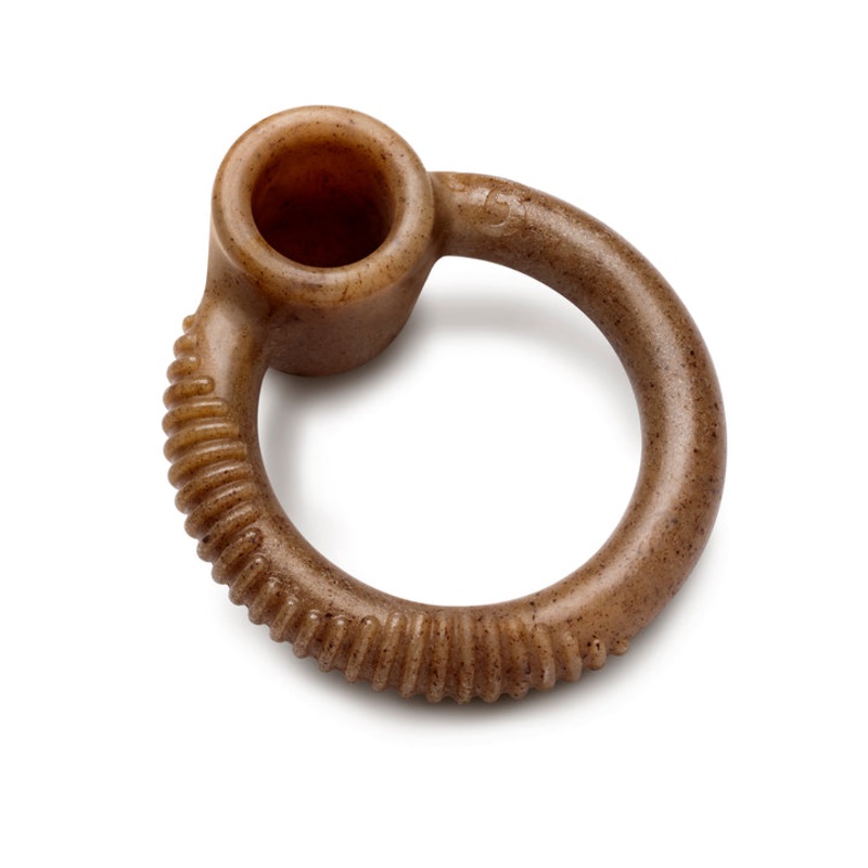 Benebone Bacon Flavored Ring Durable Dog Chew Toy Large