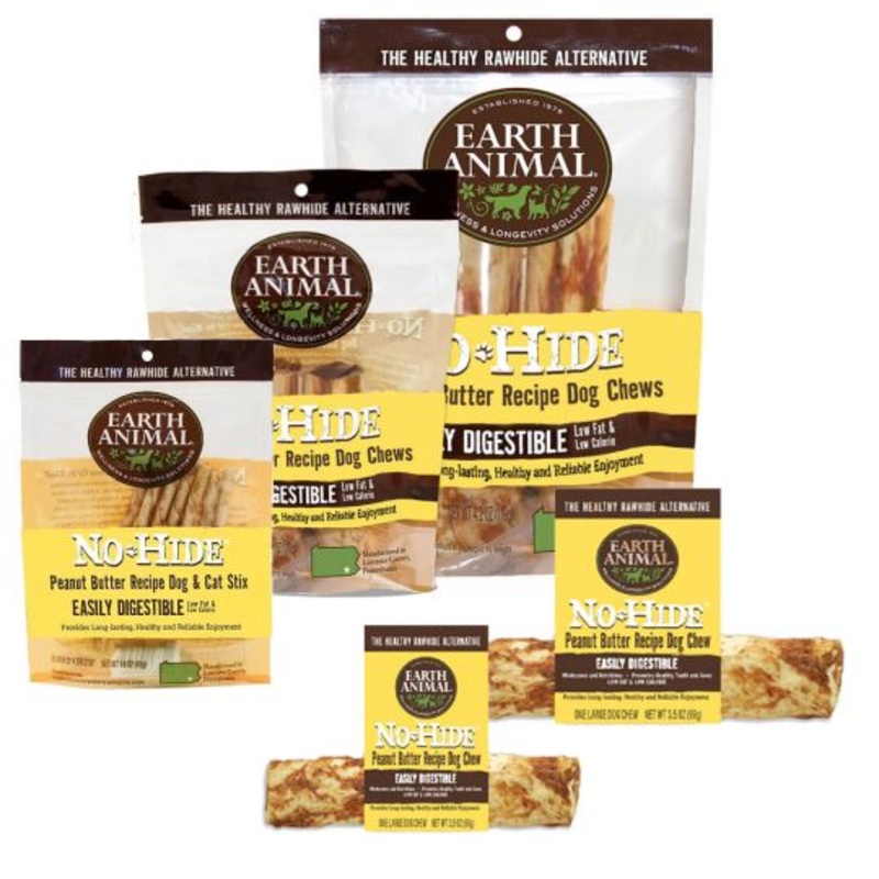 Earth Animal No-Hide Peanut Butter Strips