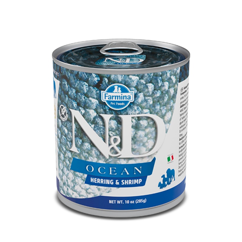 Farmina N&D Ocean Herring & Shrimp Wet Dog Food