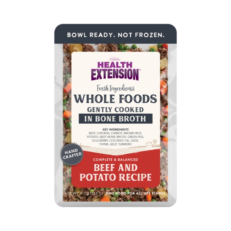 Health Extension Gently Cooked Beef and Potato Recipe for Dogs