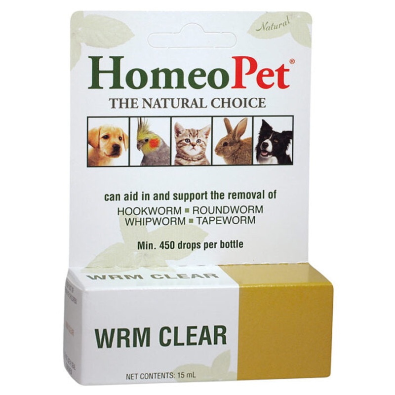 HomeoPet WRM Clear